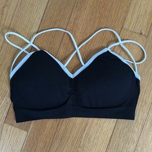 Real Underwear Padded Yoga Sports Bra.